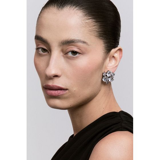 BRINCO MIDI ZIRCONIA MAR PRATA BOHO HECTOR ALBERTAZZI